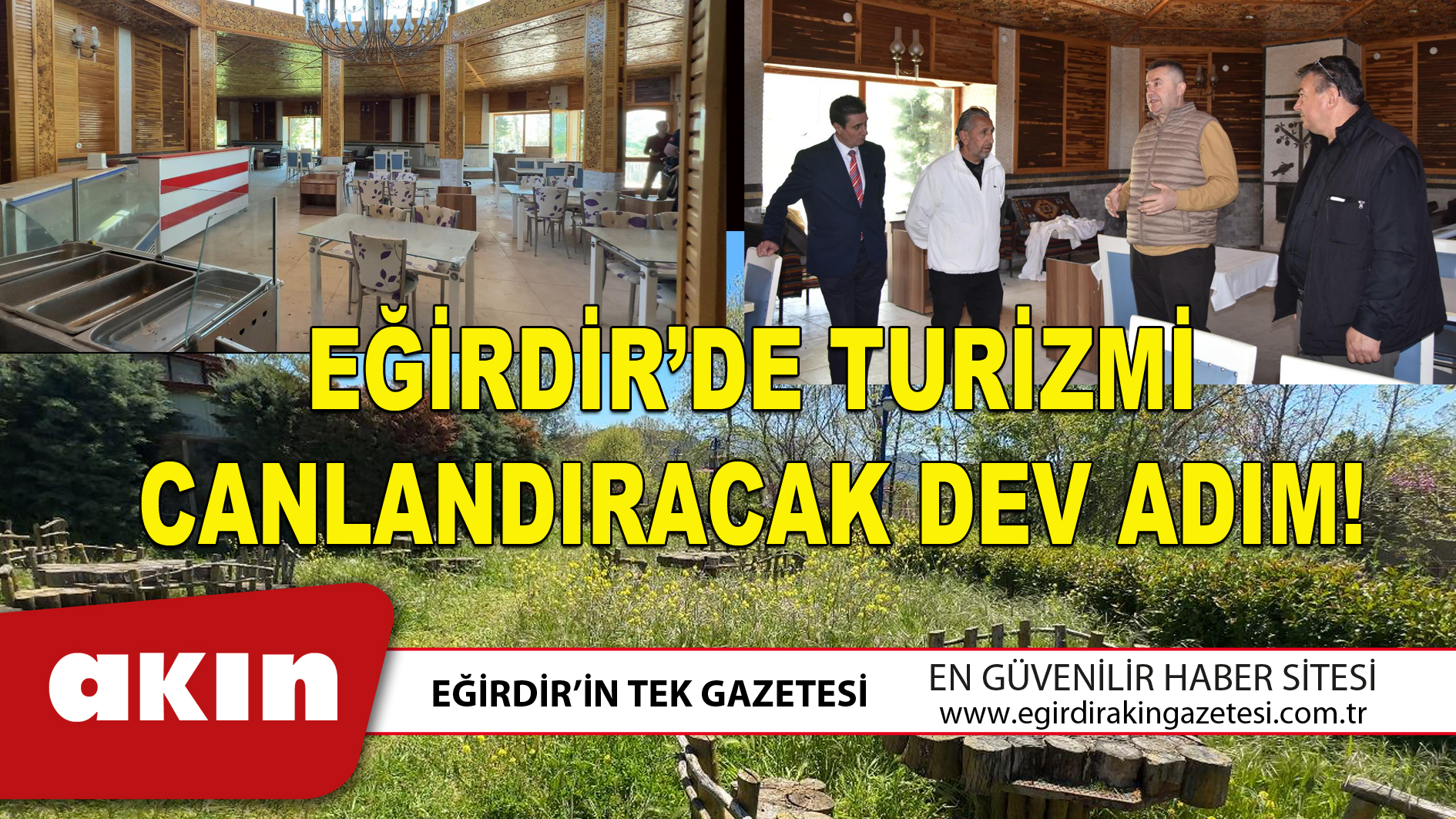 EĞİRDİR’DE TURİZMİ CANLANDIRACAK DEV ADIM!
