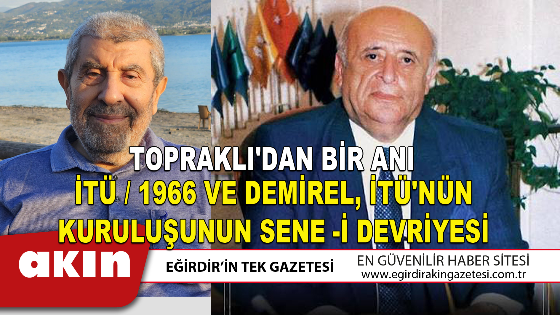 TOPRAKLI'DAN BİR ANI