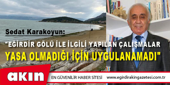 Sedat Karakoyun: 