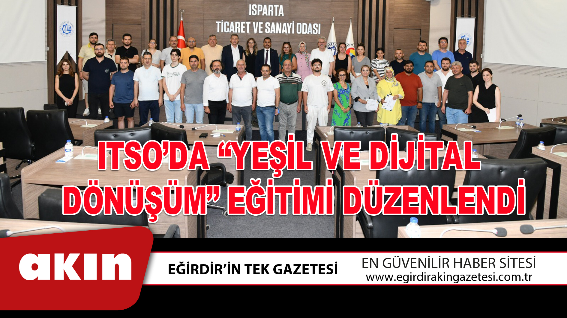ITSO’da Yeşil ve Dijital Dönüşüm Eğitimi Düzenlendi