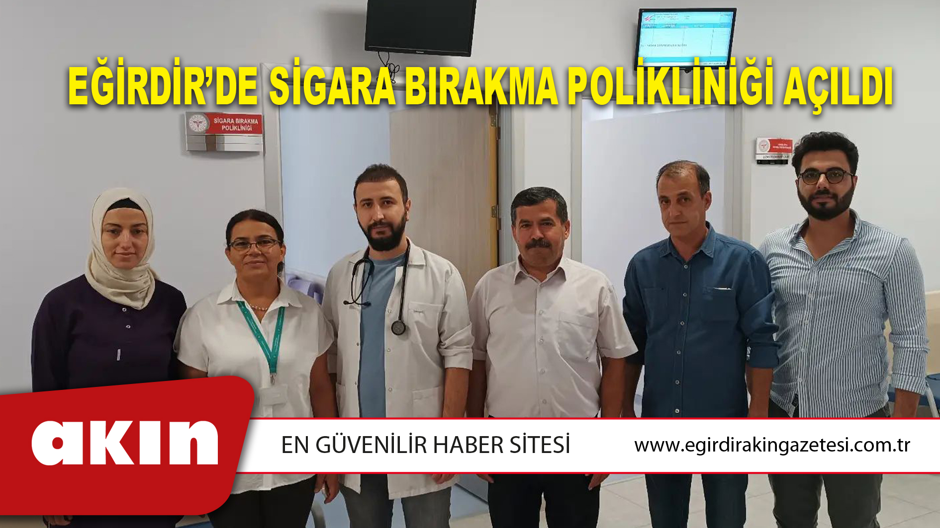 eğirdir haber,akın gazetesi,egirdir haberler,son dakika,Eğirdir’de Sigara Bırakma Polikliniği Açıldı