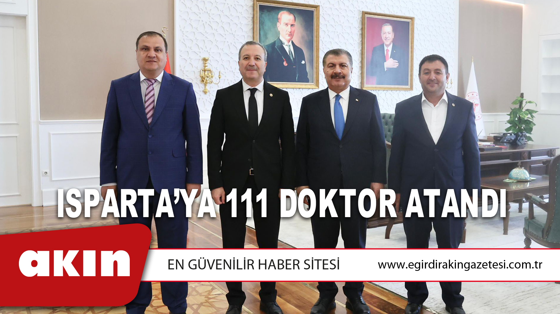Isparta’ya 111 Doktor Atandı