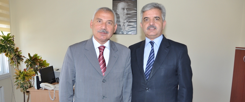 Başkan Özmeral'den İlçe Mal Müdürü'ne Ziyaret