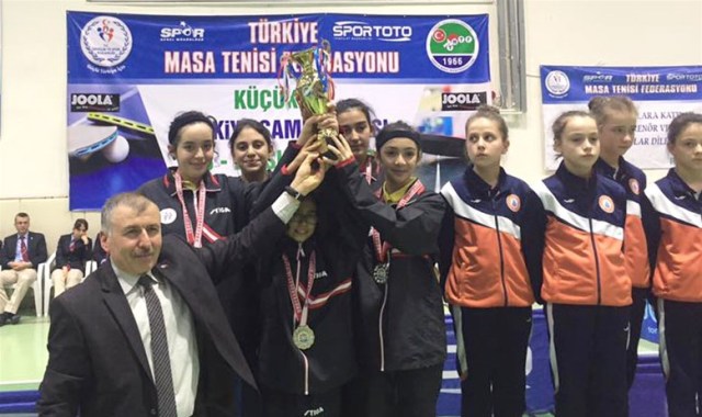 Ispartes?li küçük bayan raketler, Türkiye 2.si oldular