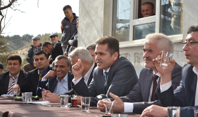 KAYMAKAM AKDAŞ SARIİDRİSLİLERLE BULUŞTU...