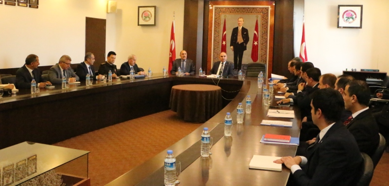 REFERANDUM GÜVENLİĞİ TOPLANTISI YAPILDI