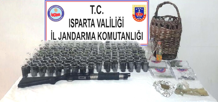 İL JANDARMA EKİPLERİNDEN BASKIN...