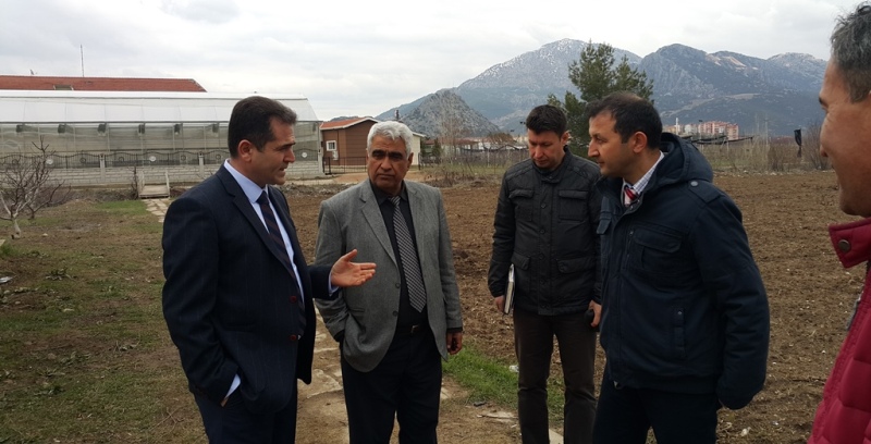 Kaymakam Akdaş, MAREM?DE  İncelemelerde Bulundu