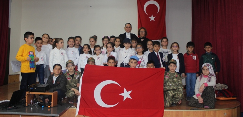 Eğirdir Muazzez ve Yaşar Şapçı İlkokulundan Çanakkale Zaferi Programı