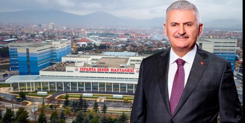 ISPARTA ŞEHİR HASTANESİ'NİN AÇILIŞINI BAŞBAKAN YILDIRIM YAPACAK
