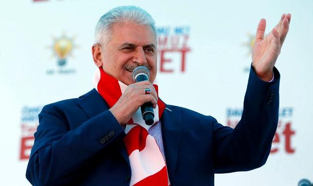 Başbakan Binali Yıldırım Isparta'da halka hitap etti