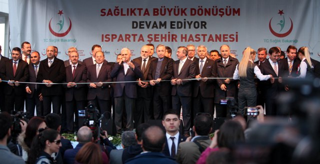 Başbakan Binali Yıldırım, Şehir Hastanesi'nin açılışını yaptı