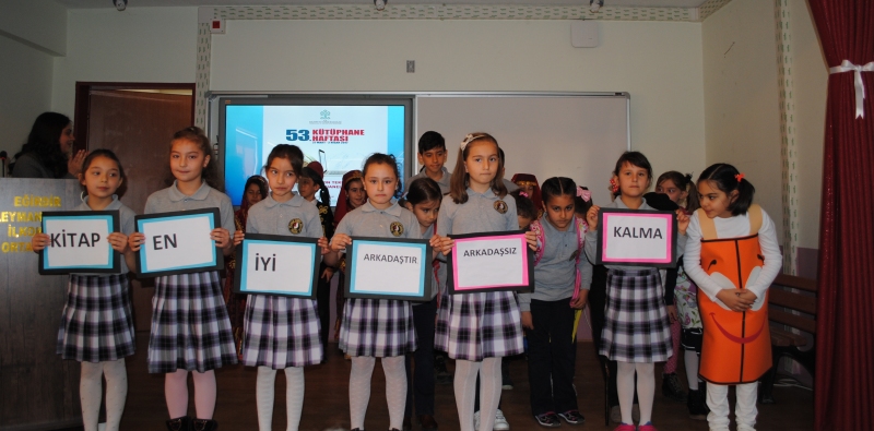 Kütüphane Haftası Etkinlikleri Başladı?