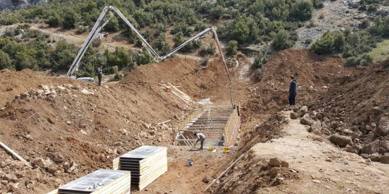 Serpil Köyü Taşkın Koruma İnşaatı Çalışmaları Başladı