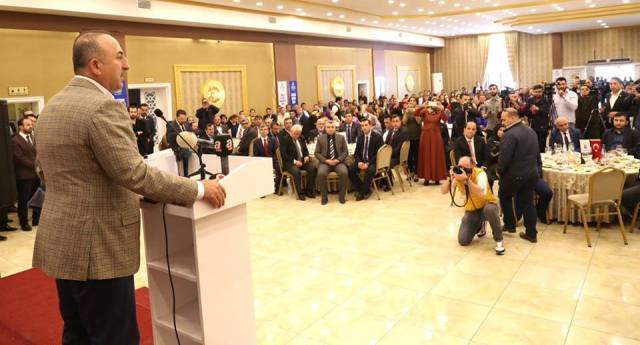 DIŞİŞLERİ BAKANI MEVLÜT ÇAVUŞOĞLU ISPARTA'YA GELDİ