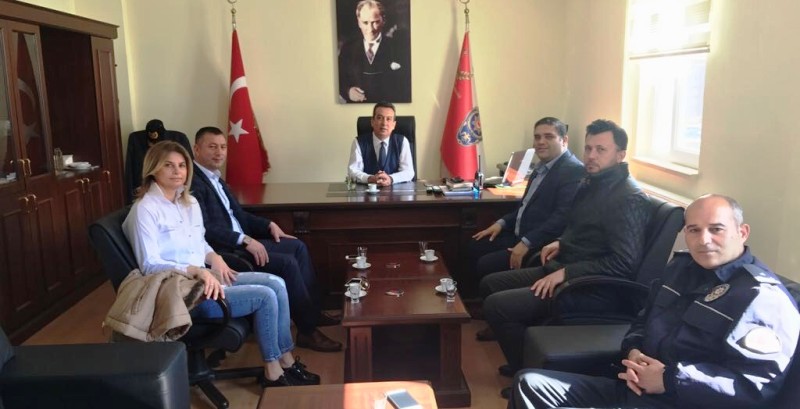 EGİAD?DAN EMNİYET MÜDÜRÜ KARASAKAL?A ZİYARET?