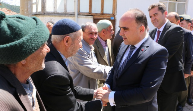 VALİ ŞEHMUS GÜNAYDIN AKSU VE KÖYLERİNİ ZİYARET ETTİ
