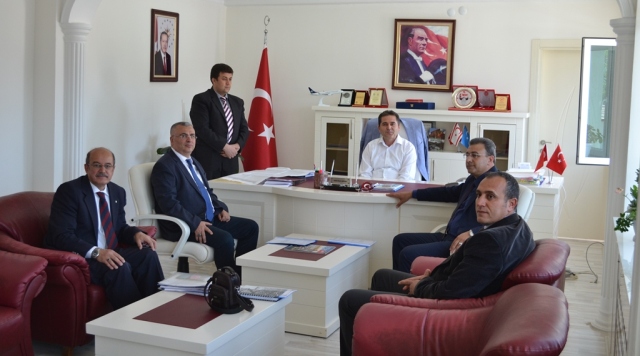 TCDD Bölge Müdüründen Kaymakam AKDAŞ?a Ziyaret