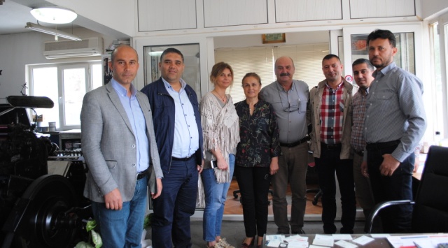 EGİAD?DAN GAZETEMİZE ZİYARET