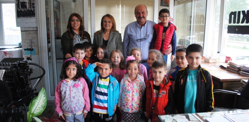 Hasgül Kreş Öğrencilerinden Gazetemize Ziyaret?