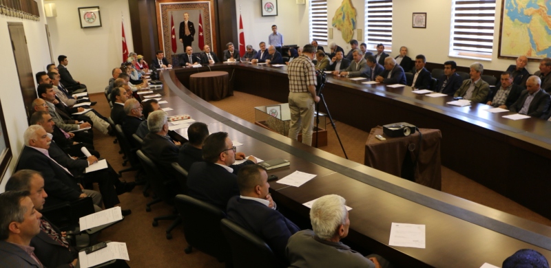 MAYIS AYI MERKEZ MUHTARLAR TOPLANTISI DÜZENLENDİ