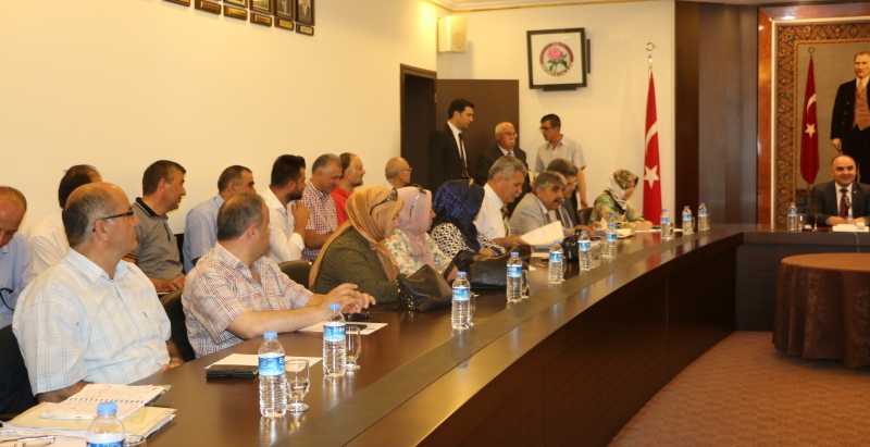 HAZİRAN AYI MERKEZ MUHTARLAR TOPLANTISI DÜZENLENDİ