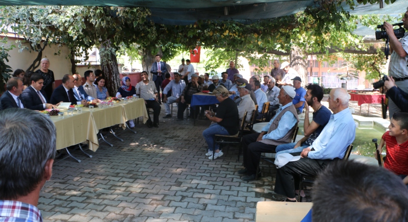 VALİ GÜNAYDIN GÖNEN İLÇESİ VE KÖYLERİNİ ZİYARET ETTİ