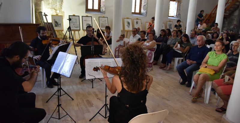 Sakin Şehir Eğirdir'in Klasik Müzik Festivali Konserle Başladı