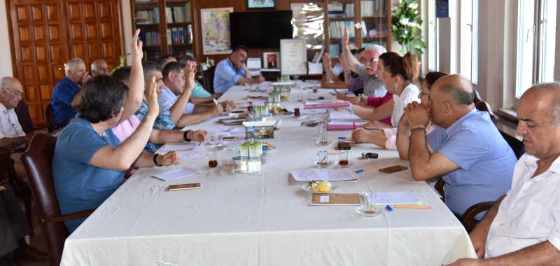 BELEDİYE TEMMUZ AYI MECLİS TOPLANTISINI YAPTI