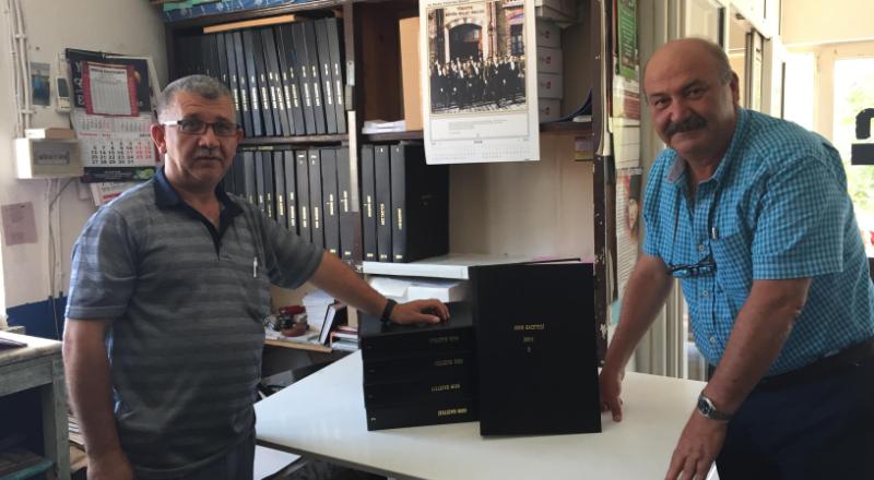 AKIN'IN YENİ CİLTLERİ ARŞİVDE YERİNİ ALDI