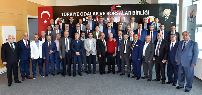 TOBB?da Akdeniz Bölgesi İstişare Toplantısı Yapıldı
