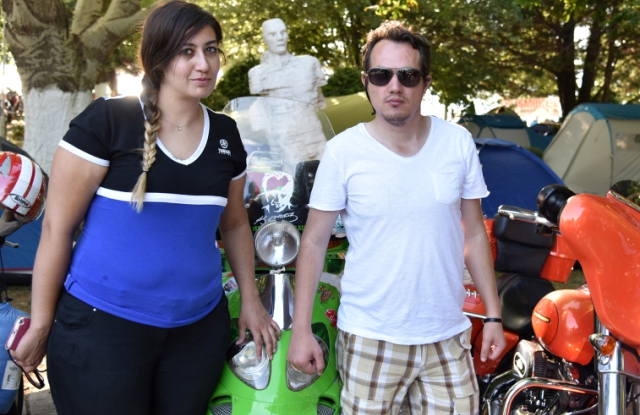 Isparta'da motosiklet tutkunu bir bayan: Esra Gürbüz...