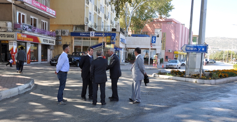 KARAYOLLARI BÖLGE MÜDÜRÜ KARADEMİR, EĞİRDİR'DE İNCELEMELERDE BULUNDU