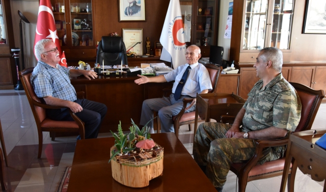 Emekli Orgeneral Adnan Doğu, Eğirdir'e geldi