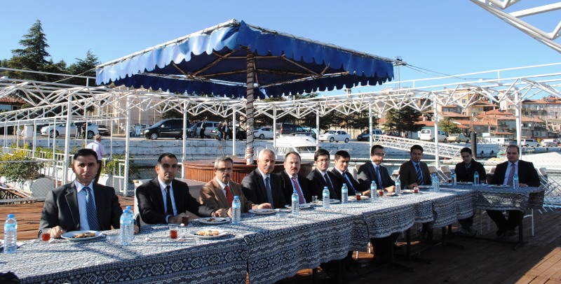 Komşu İlçelerin Kaymakamları Eğirdir'e Hayran Kaldılar...