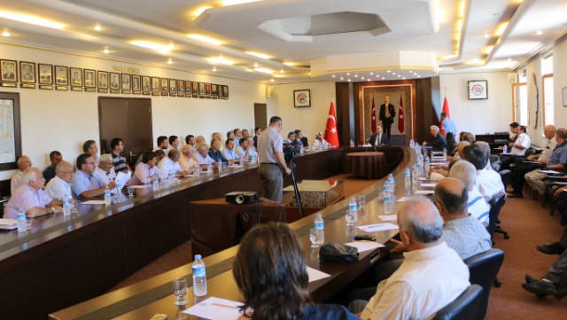 TEMMUZ AYI MERKEZ MUHTARLAR TOPLANTISI DÜZENLENDİ