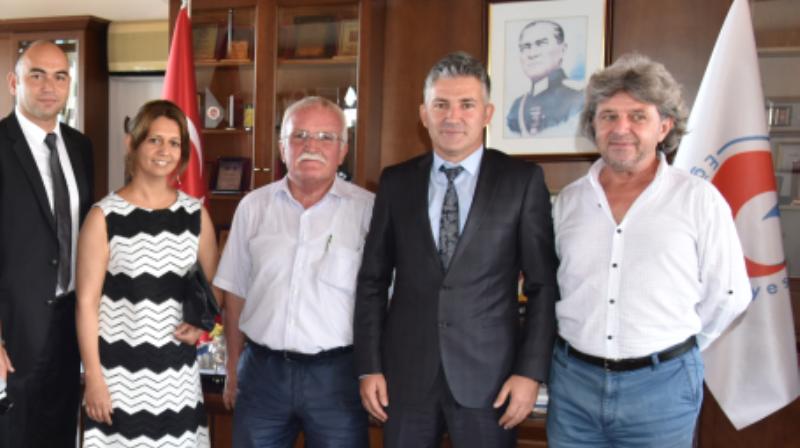 Isparta Özel AEK yönetiminden Başkan Şengöl'e ziyaret