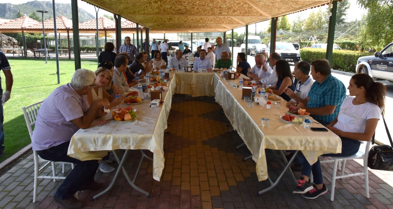 Antalya Kültür Varlıklarını Koruma Bölge Kurulu üyeleri Sakin Şehir Eğirdir'de