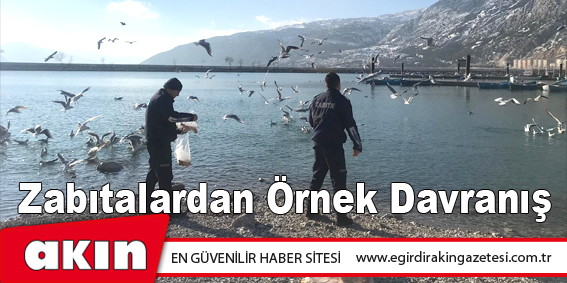 Zabıtalardan Örnek Davranış