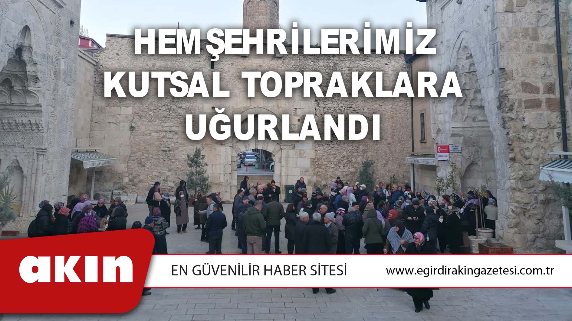 Hemşehrilerimiz Kutsal Topraklara Uğurlandı