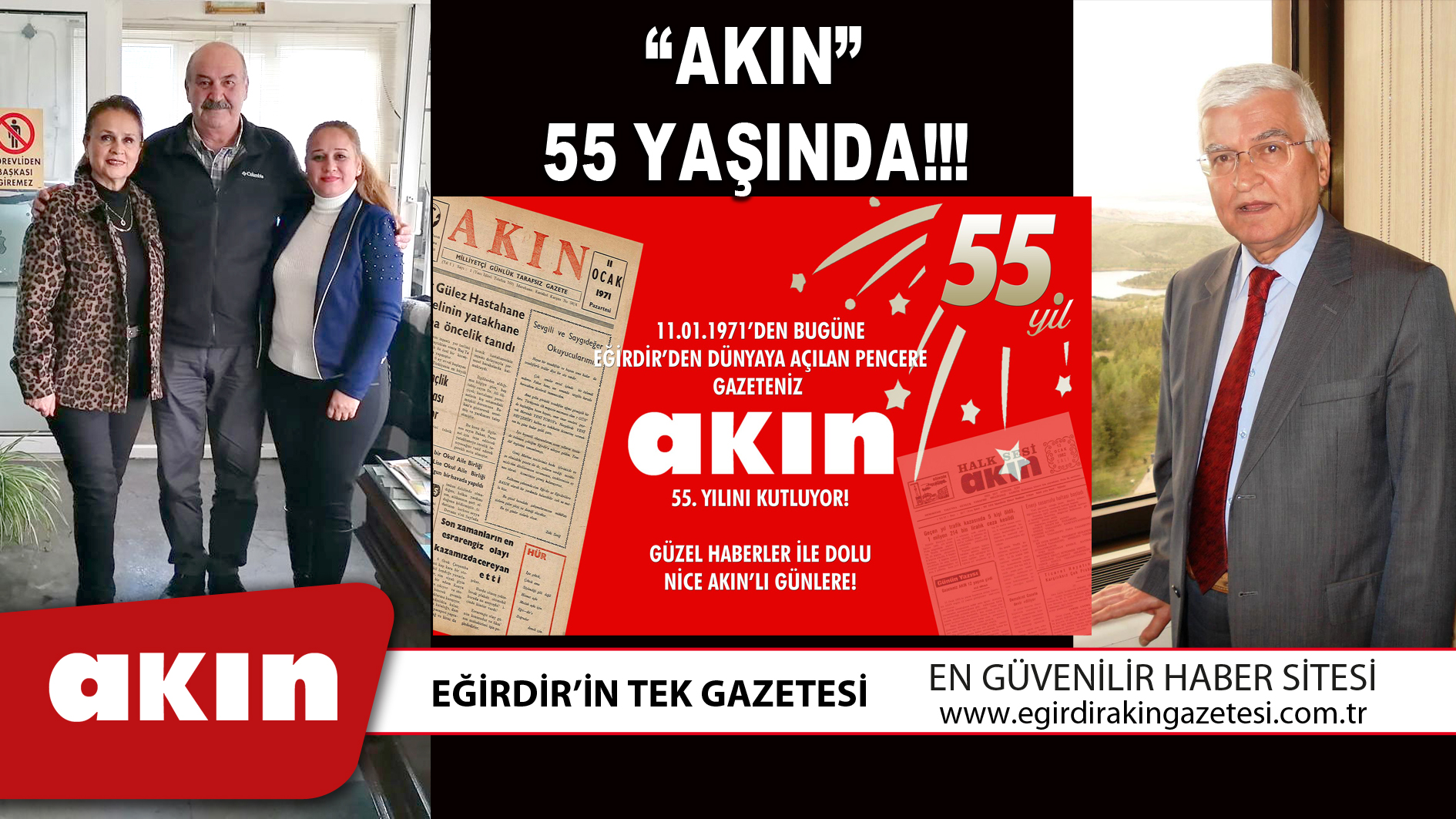 “AKIN” 55 YAŞINDA!!!