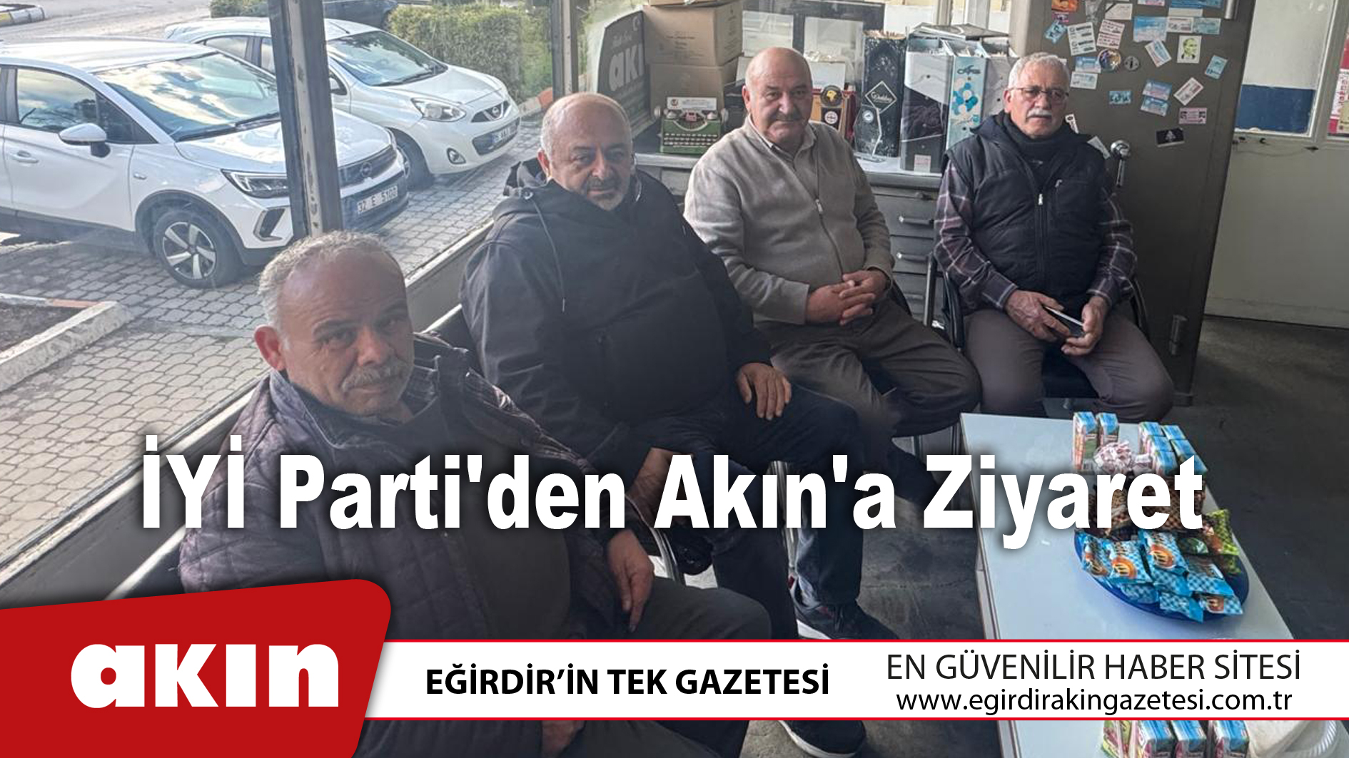 İYİ Parti'den Akın'a Ziyaret