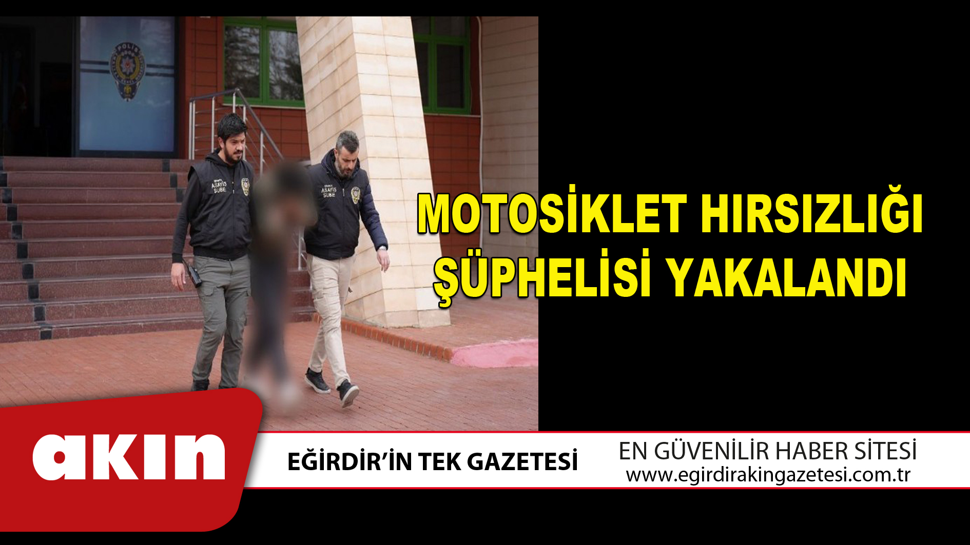 MOTOSİKLET HIRSIZLIĞI ŞÜPHELİSİ YAKALANDI