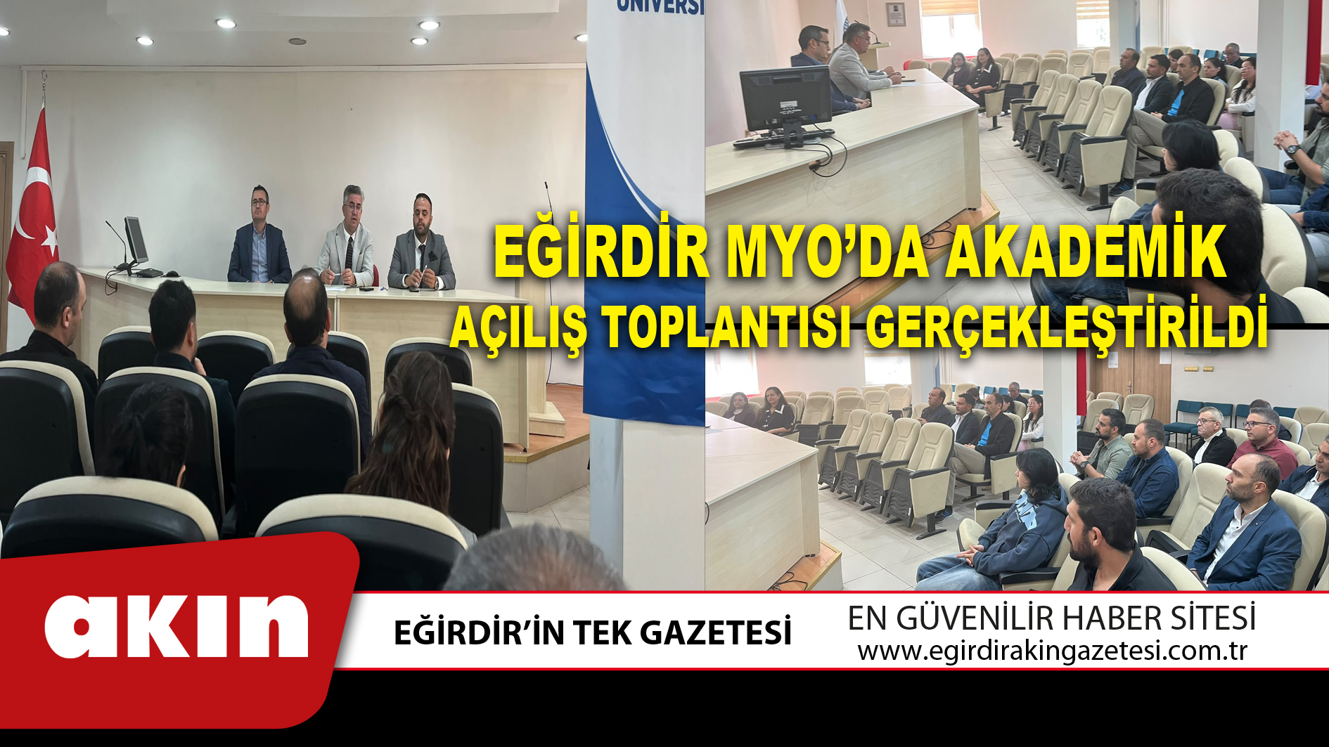 eğirdir haber,akın gazetesi,egirdir haberler,son dakika,EĞİRDİR MYO’DA AKADEMİK AÇILIŞ TOPLANTISI GERÇEKLEŞTİRİLDİ