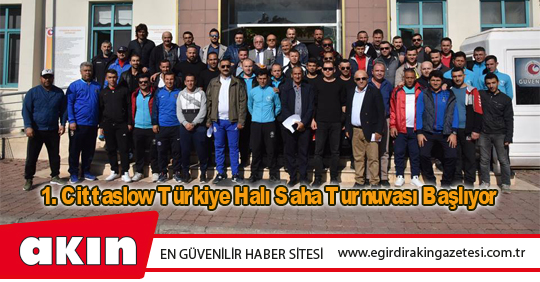 1. Cittaslow Türkiye Halı Saha Turnuvası Başlıyor