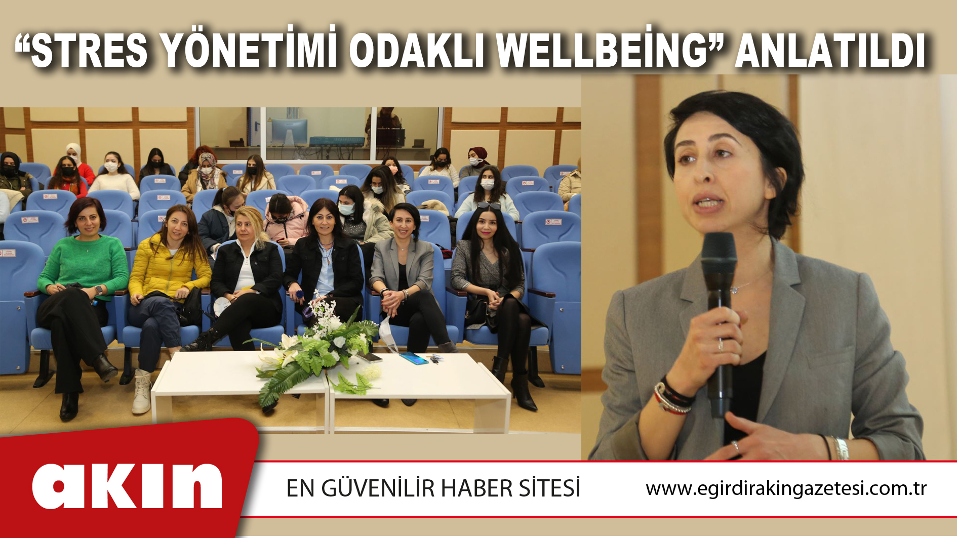 “Stres Yönetimi Odaklı Wellbeing” Anlatıldı