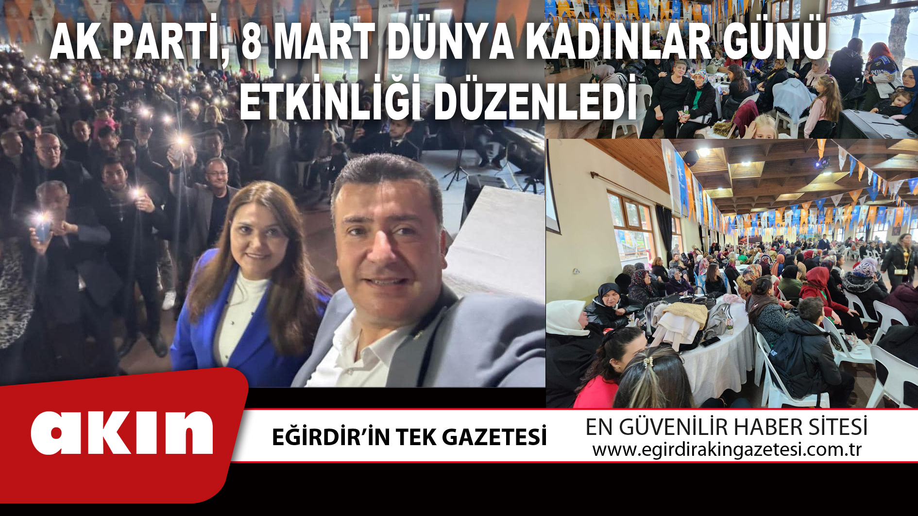 AK PARTİ, 8 MART DÜNYA KADINLAR GÜNÜ ETKİNLİĞİ DÜZENLEDİ