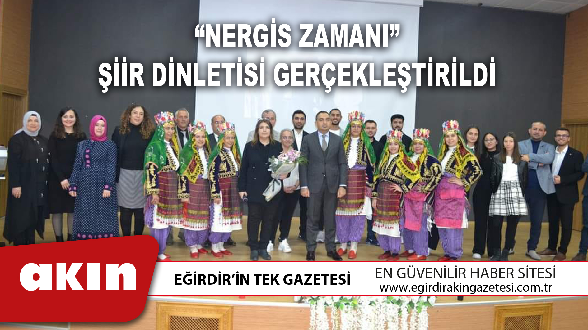 “NERGİS ZAMANI” ŞİİR DİNLETİSİ GERÇEKLEŞTİRİLDİ