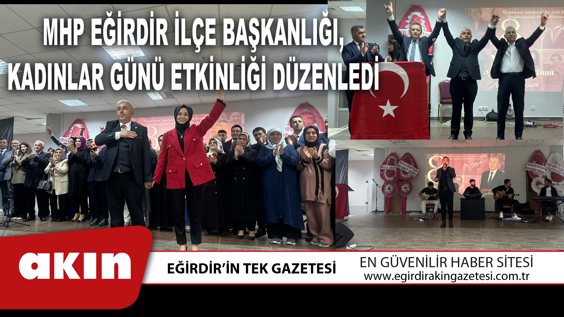 MHP EĞİRDİR İLÇE BAŞKANLIĞI,KADINLAR GÜNÜ ETKİNLİĞİ DÜZENLEDİ