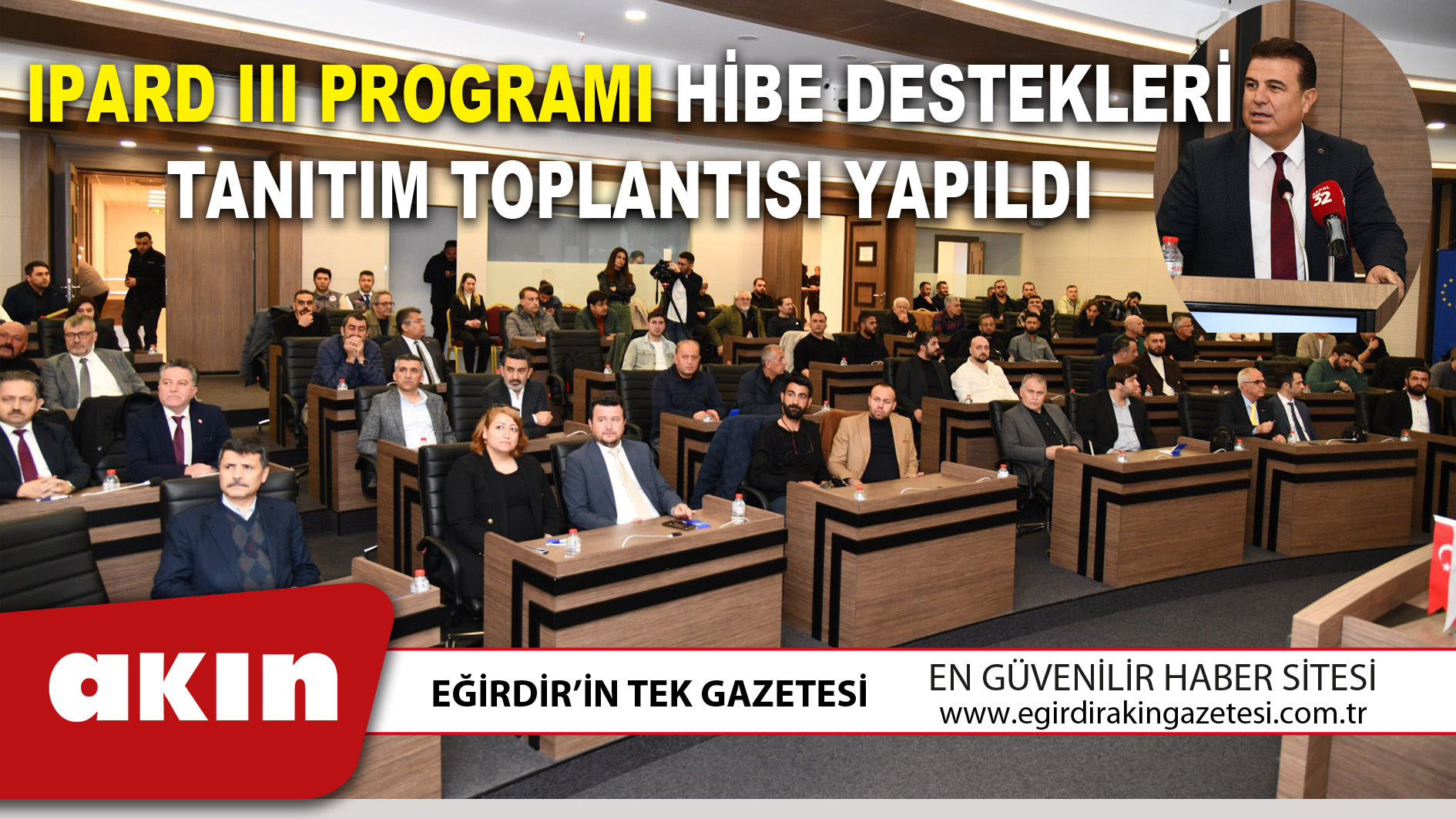 IPARD III PROGRAMI HİBE DESTEKLERİ TANITIM TOPLANTISI YAPILDI